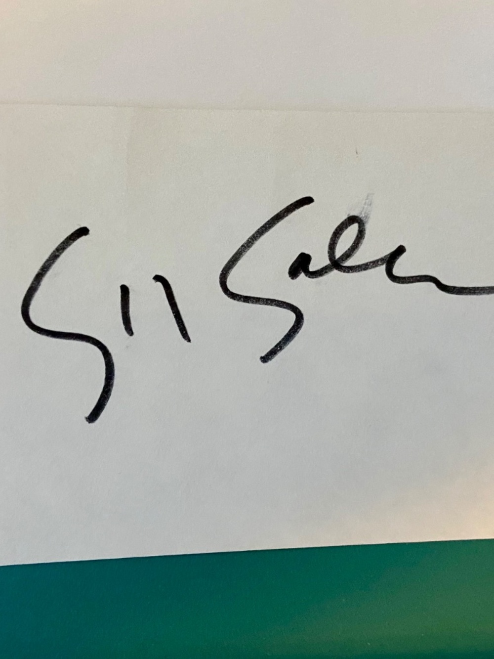 Soupy sales show autograph  CBS hand signed - Picture 3 of 12